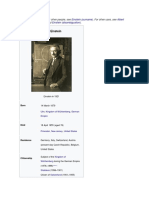 Albert Einstein: "Einstein" Redirects Here. For Other People, See - For Other Uses, See and
