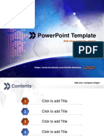 Powerpoint Template: Add Your Company Slogan