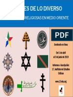 Seminario Minorías Religiosas en Medio Oriente
