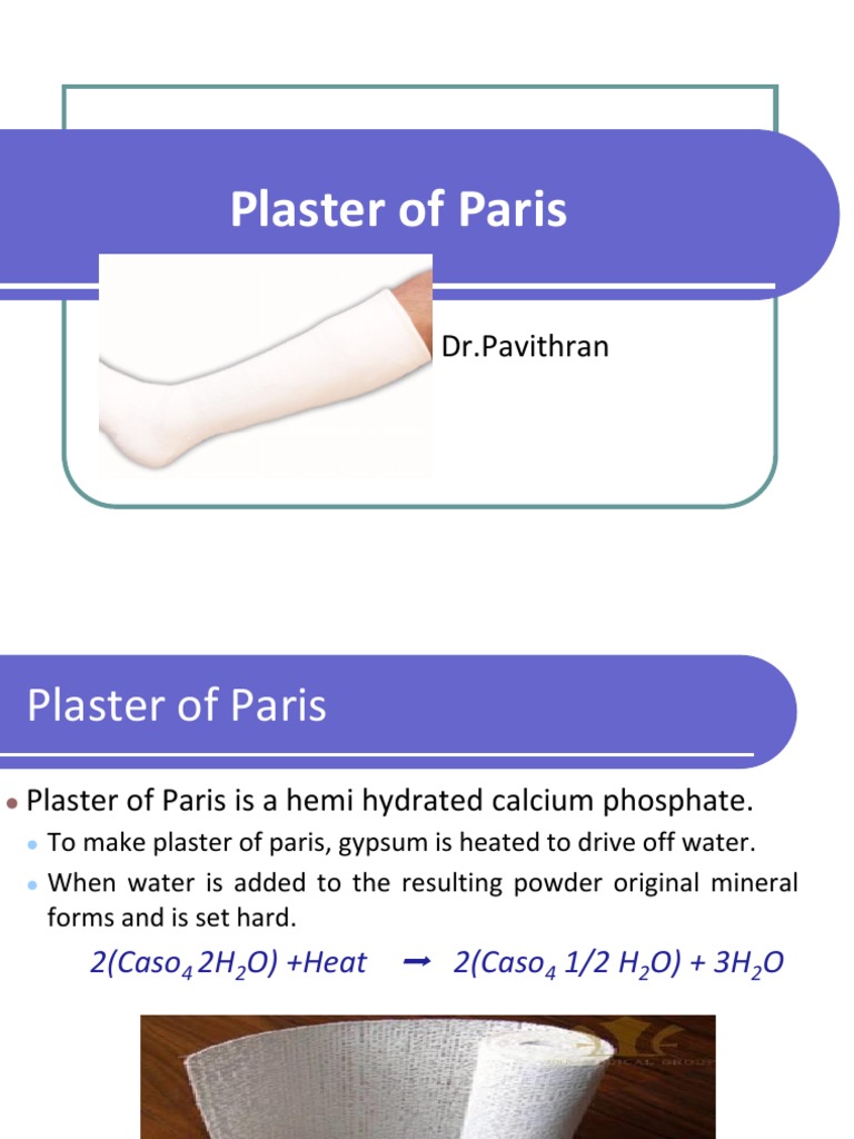 Plaster Of Paris Definition, Formula, Process And Types
