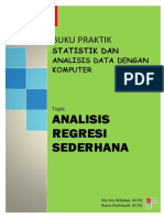 Analisis Regresi Sederhana