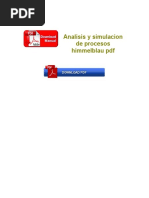 Analisis y Simulacion de Procesos Himmelblau PDF