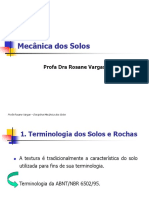 Terminologia e Classificacao Dos Solos