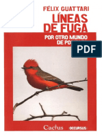 Lineas de Fuga Guattari PDF