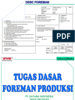 III.1. Tugas Dasar FM (Job Desc)