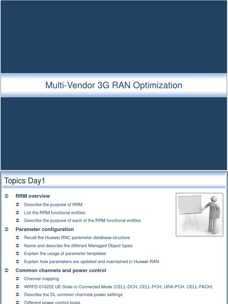 Huawei 3G RAN Performance Management (5 Days) - 1 | PDF | High Speed ...