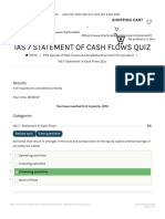 IAS 7 Statement of Cash Flow Quiz