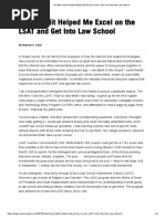 NYSBA - How Reddit Helped Me Excel On The LSAT and Get Into Law School