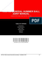 IDf2cbadabc-1996 Am General Hummer Ball Joint Manual