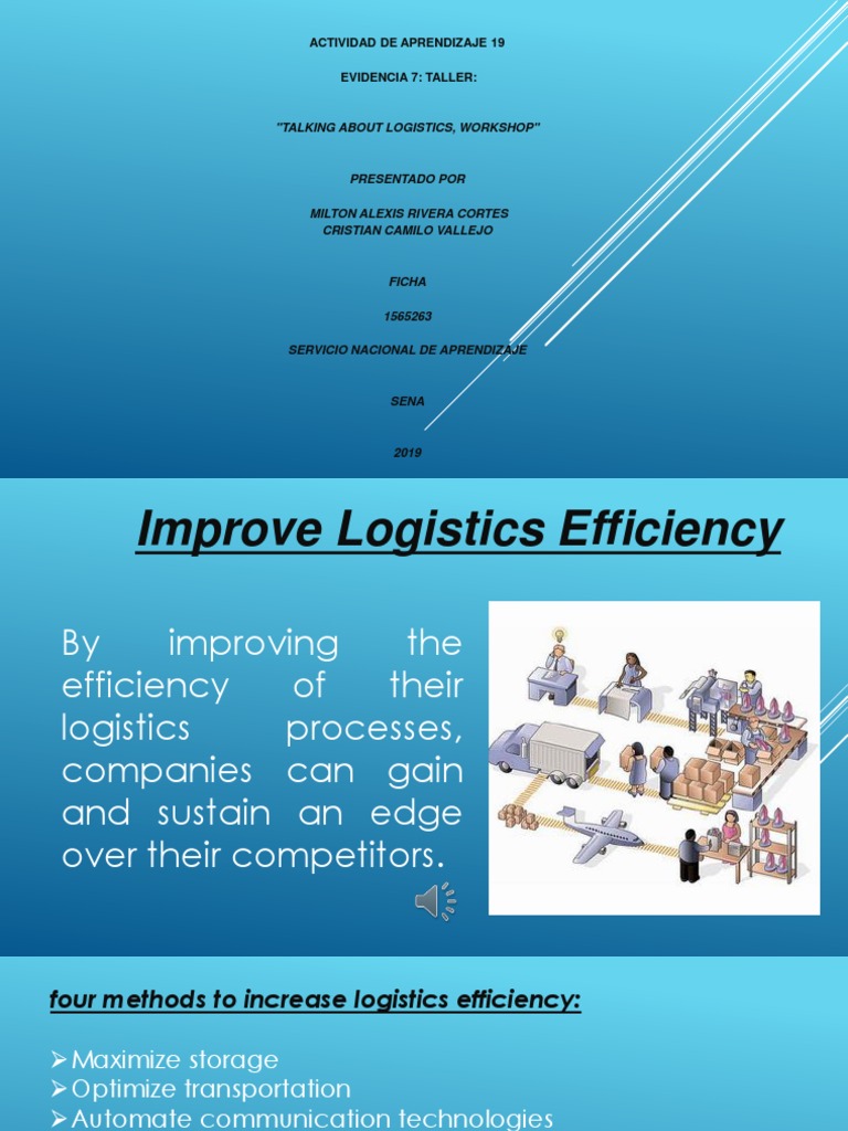 Enhance Logistics Efficiency Strategies | PDF | Logistics | Warehouse