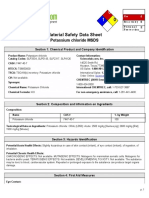 MSDS KCL