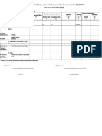 BDRRMFIP and Monthly Utilization Template