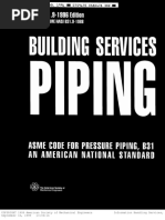 Asme b31 9 Building Services Piping PDF