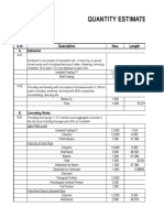 Building Quantity EstimateV1.1