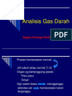 AGD (analisis gas darah) 