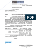 Oficio N°034-2019 - Remito Expedientes para El Tramite Correspondiente de Pago