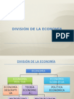  Division de La Economia