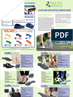 Celctic Custom Orthotic Brochure