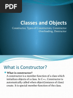  Constructor and Destructor