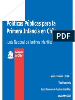 Políticas Públicas Infancia Chile