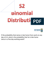 S2 Binomial Distribution Pupil Notes