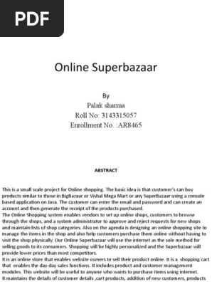 online superbazaar
