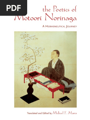Motoori Norinaga The Poetics Of Motoori Norinaga A Hermeneutical Journey Poetry Chinese Characters