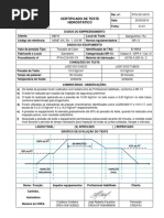 Certificado Teste Pressao