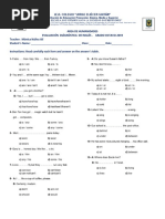 Diagnostic Test 2019