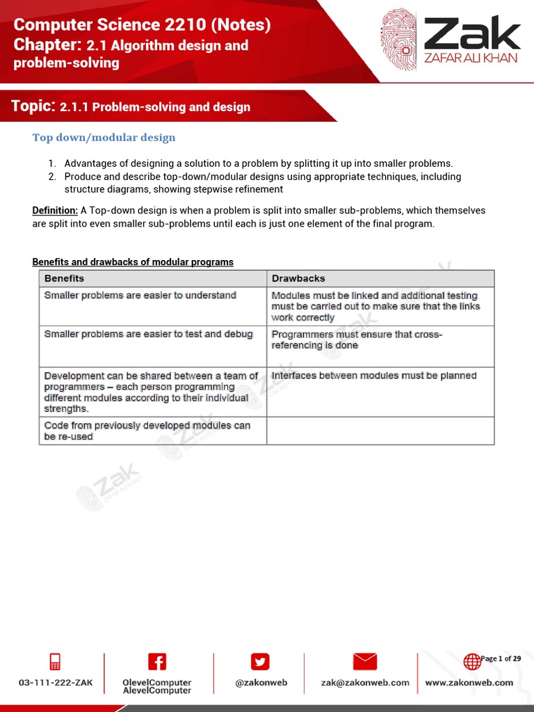 Algorithm Design and Problem Solving | PDF | Boolean Data Type | Algorithms