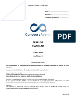 Avenir Anglais 2011 PDF