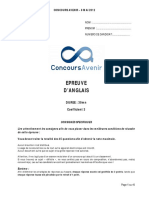 Avenir Anglais 2012 PDF