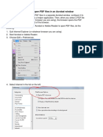 Configure The Browser To Open PDF Files in An Acrobat Window PDF