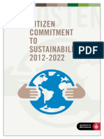 Citizen Commitment To Sustainability