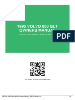 IDc43d63354-1995 Volvo 850 GLT Owners Manual