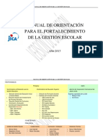 Manual de Orientacion para Fortalecimiento de La Gestion Escolar PDF