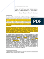 Oszlak, Oscar y Gantman, Ernesto - La Agenda Estatal y Sus Tensiones