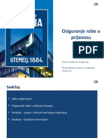 Radionica Financiranje I Osiguranje Izvoznog Posla Osiguranje Robe U Prijevozu Croatia Osiguranje