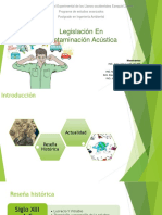 Legislación en contaminación acústica