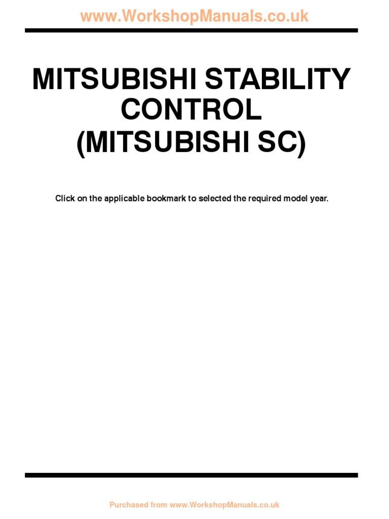 2002 MITSUBISHI MONTERO SPORT OWNERS MANUAL PDF intelligence overview