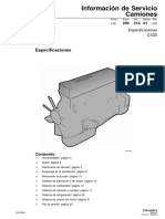 Especificaciones Motor D12D