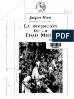 La Invención de La Edad Media - Jacques Heers (V) PDF