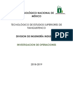 Investigación de Operaciones