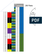 Tabla Cable de 200 Pares