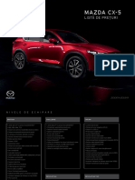 Lista de Preturi Mazda CX-5 Model 2018