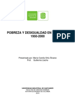 La Pobreza y Desigualdad en Colombia 1950-2000