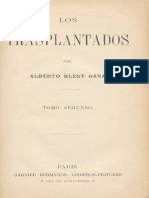 Alberto Blest Gana - Los TrasplantadosII PDF