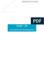 Teaching Maths PDF