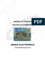 Manual Esclusa V6 - Abr-07