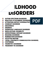 Childhood Disorders: Social (Pragmatic Communication Disorder)